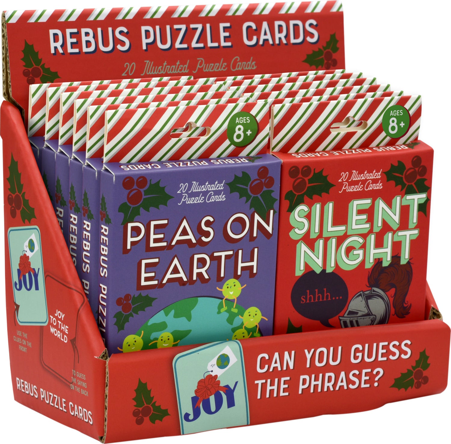 Peas On Earth Holiday Edition Rebus Puzzle Cards – Toys on the Square