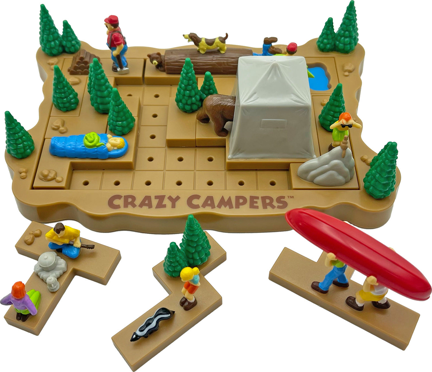 Crazy Campers Logic Game – Toys on the Square