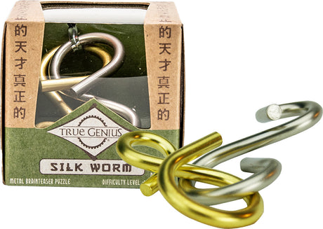 Silk Worm - Metal Disentanglement Puzzle