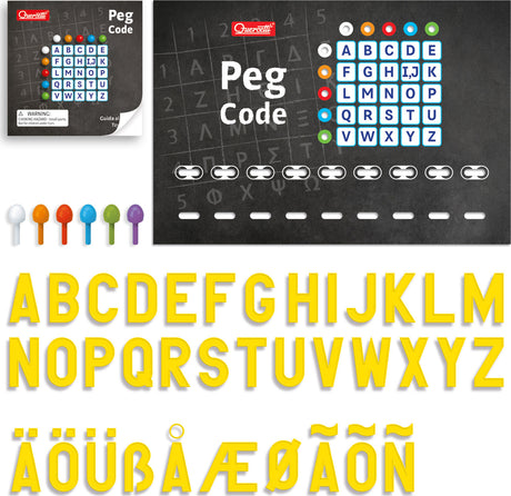 Peg Code - Pegs and Letters Code game