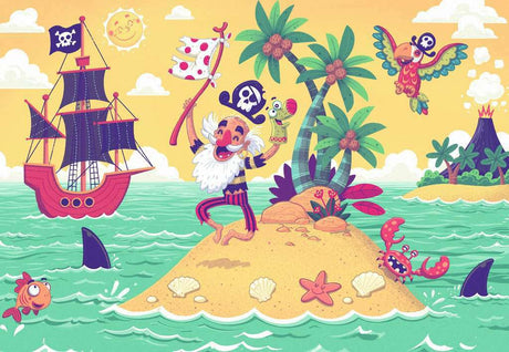 Puzzle & Play: Pirate Adventure puzzle (24 pieces)