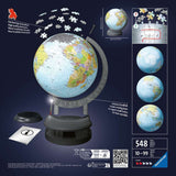 Light Up Globe 540pc 3D Puzzle