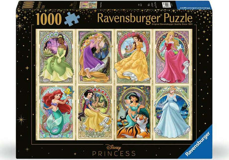 Art Nouveau Princesses (1000 Piece Puzzle)