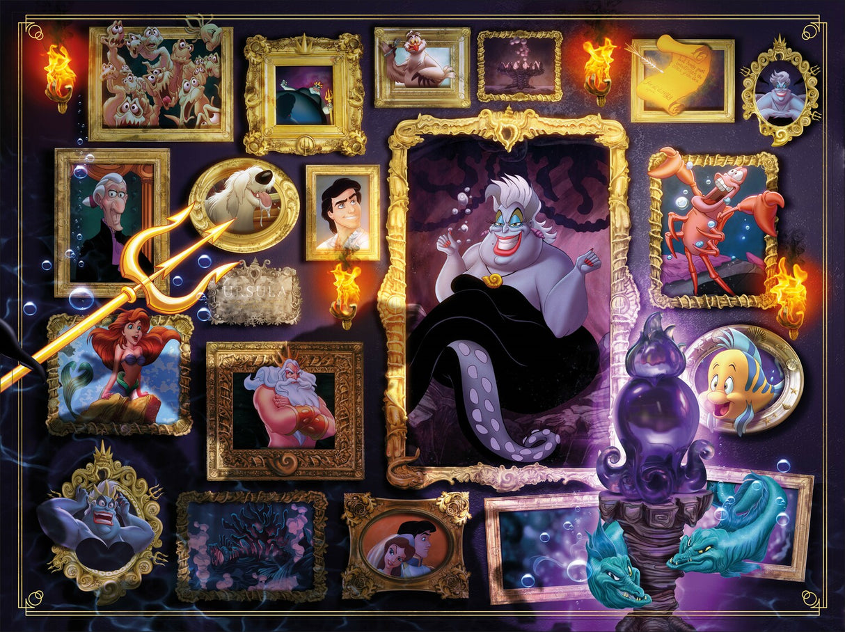 Disney Villainous: Ursula (1000 pc Puzzle)