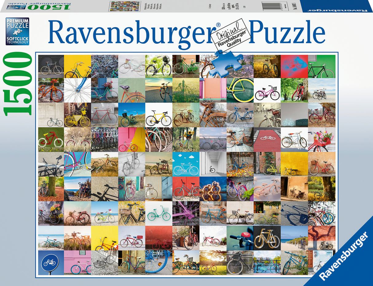 99 Bicycles (1500 pc Puzzle)