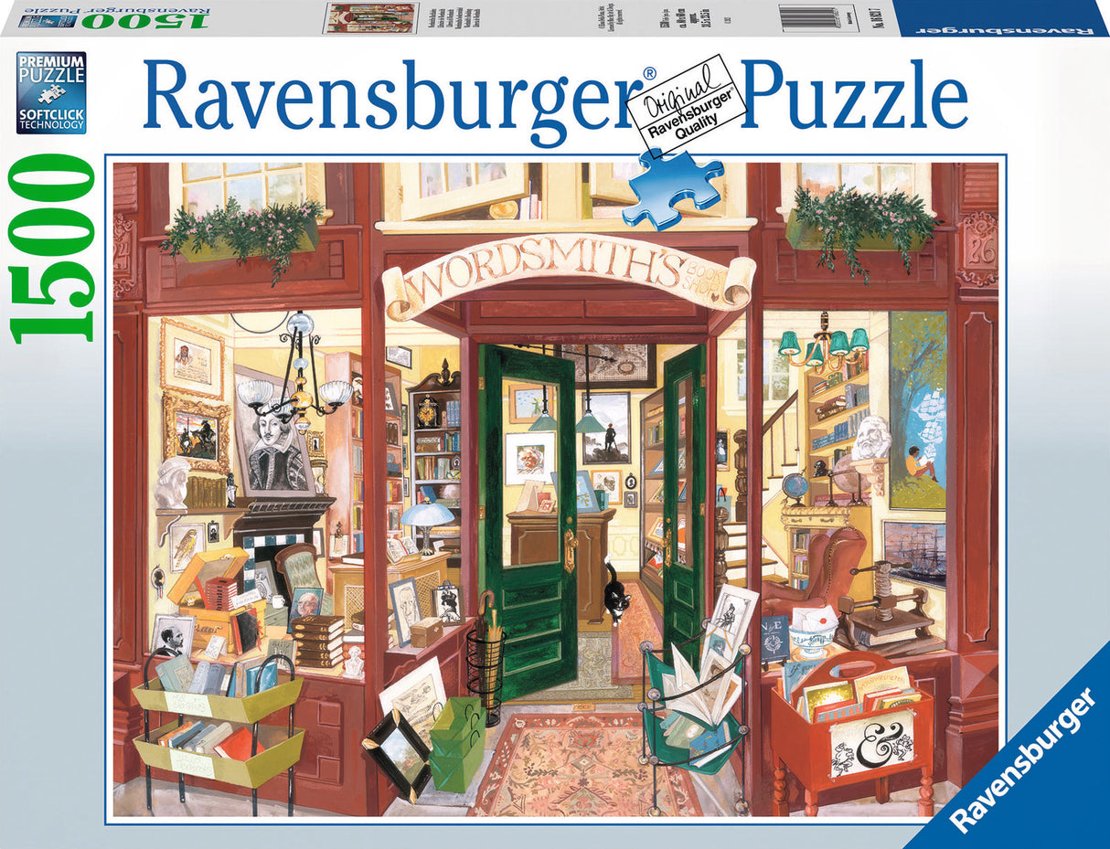 Wordsmith's Bookshop (1500 pc Puzzle)