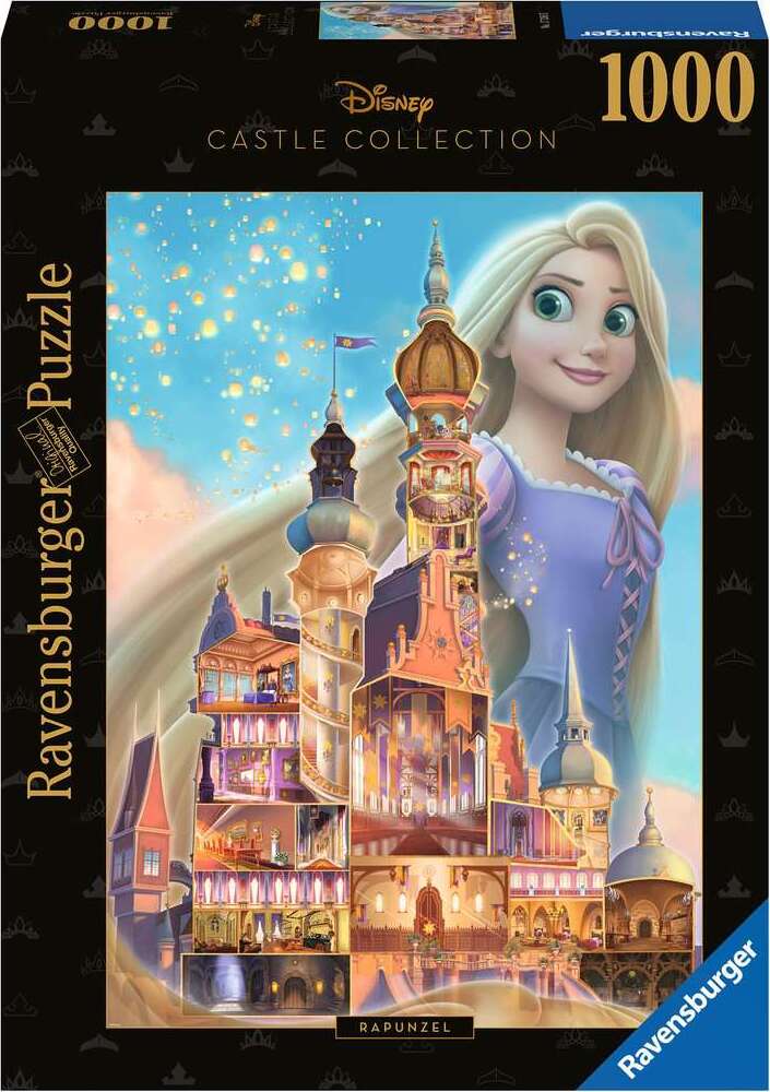 Disney Castles: Rapunzel (1000 pc Puzzles)