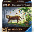 Jungle Tiger (500 pc Wooden Puzzles)