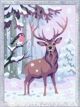 CreArt: Paint-By-Number Festive Friends w/Glitter 7x10