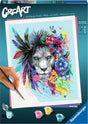 CreArt: Paint-By-Number BoHo Lion 10x12