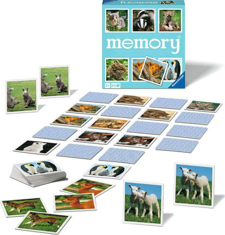 Animal Babies Memory Game