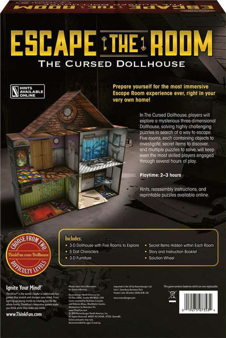 Escape the Room Cursed Dollhouse