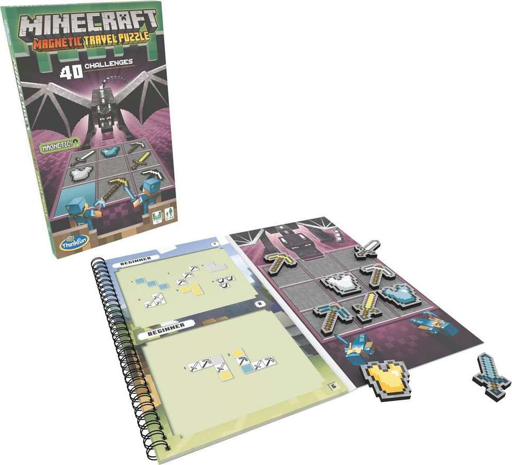 Minecraft Magnetic Travel Puzzle – Toys on the Square