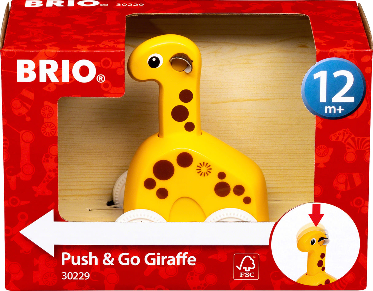 BRIO Push & Go Giraffe