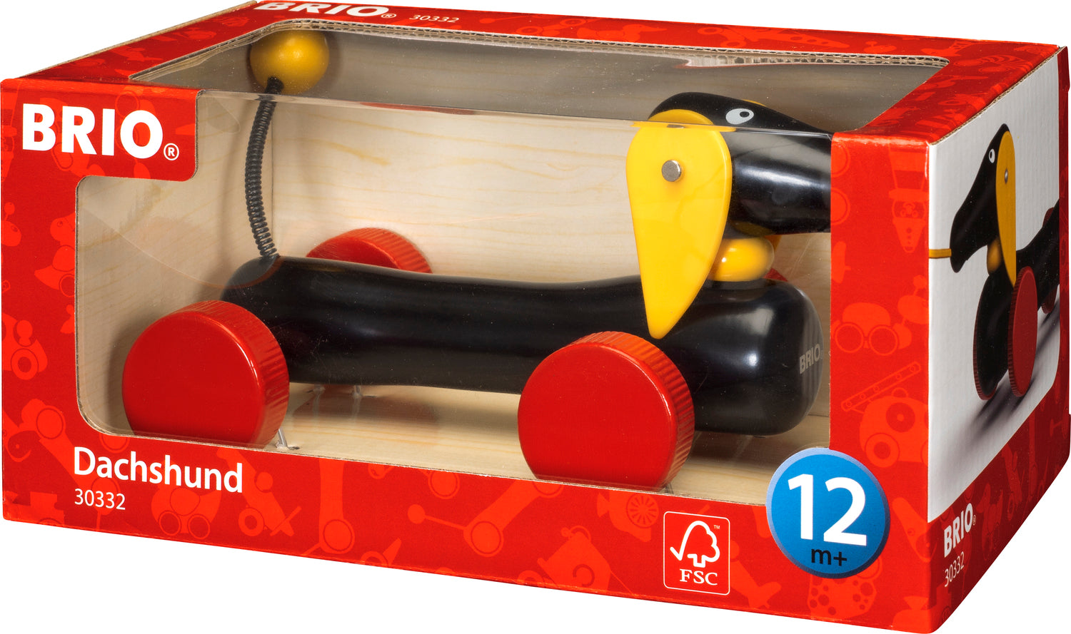 Brio Infant Pull Along Dachshund – Toys on the Square