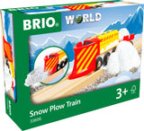 BRIO Snow Plow Train