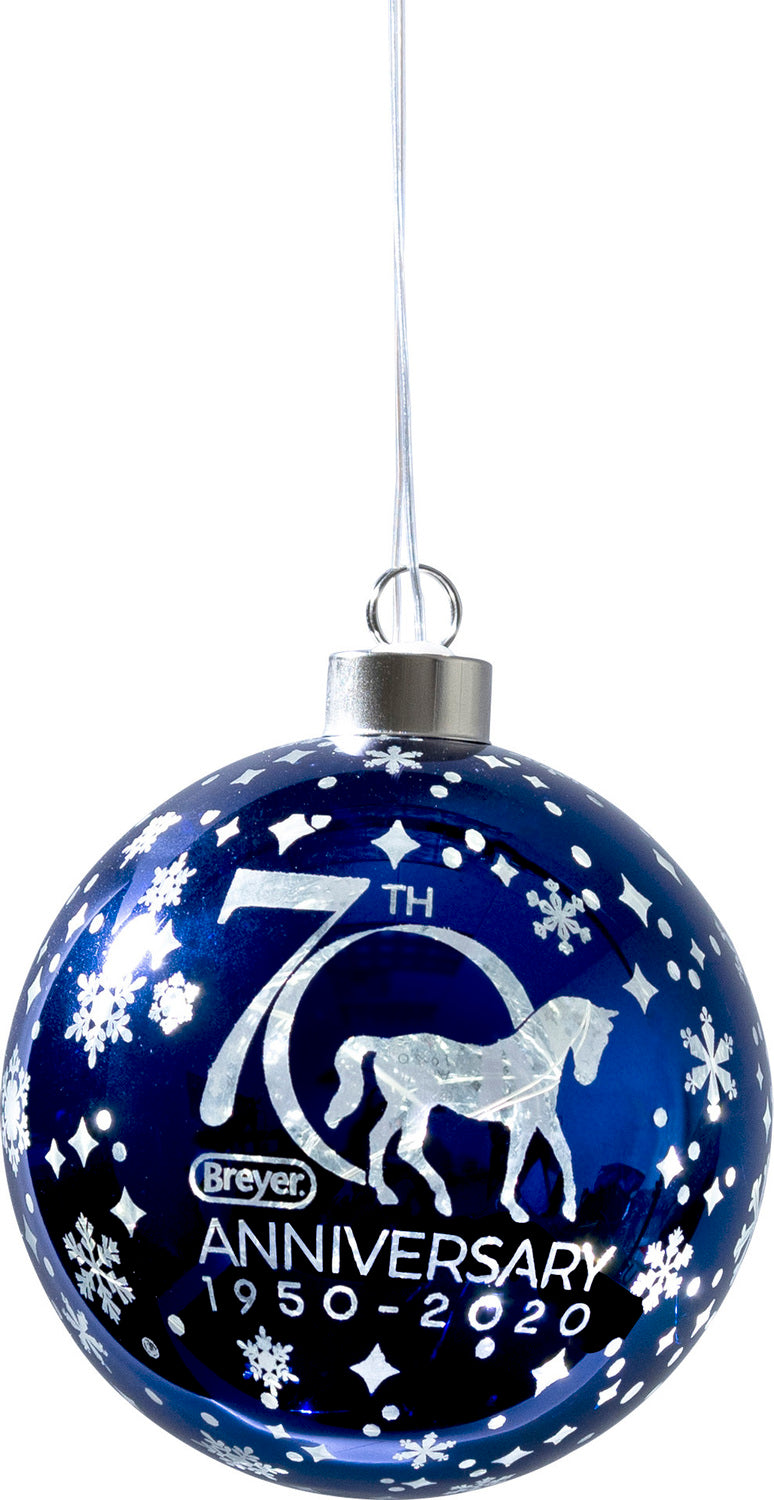 Glass Ball - 70Th Anniversary Ornament