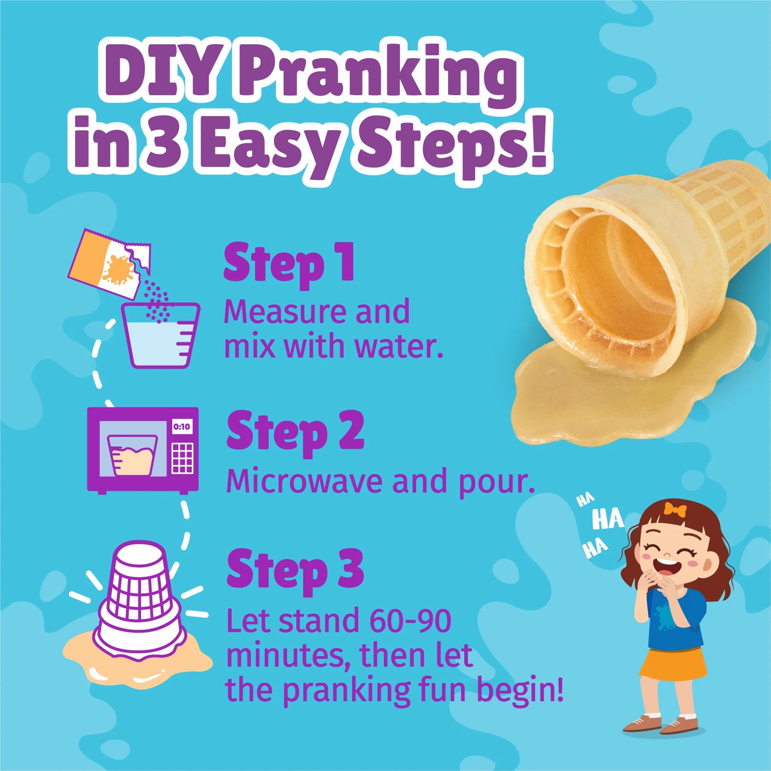 WatchMePrank - Ice Cream Cone DIY Prank Kit – Toys on the Square
