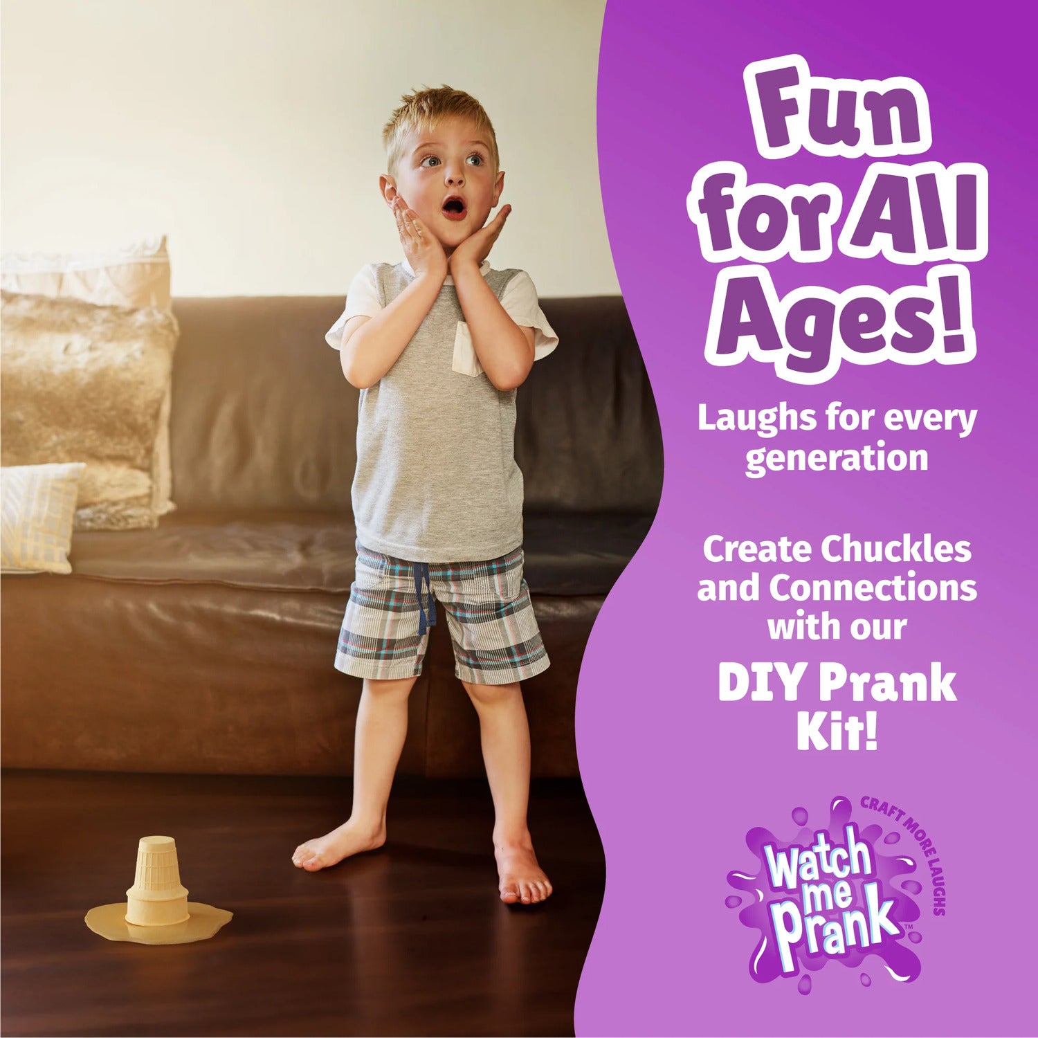 WatchMePrank - Ice Cream Cone DIY Prank Kit – Toys on the Square