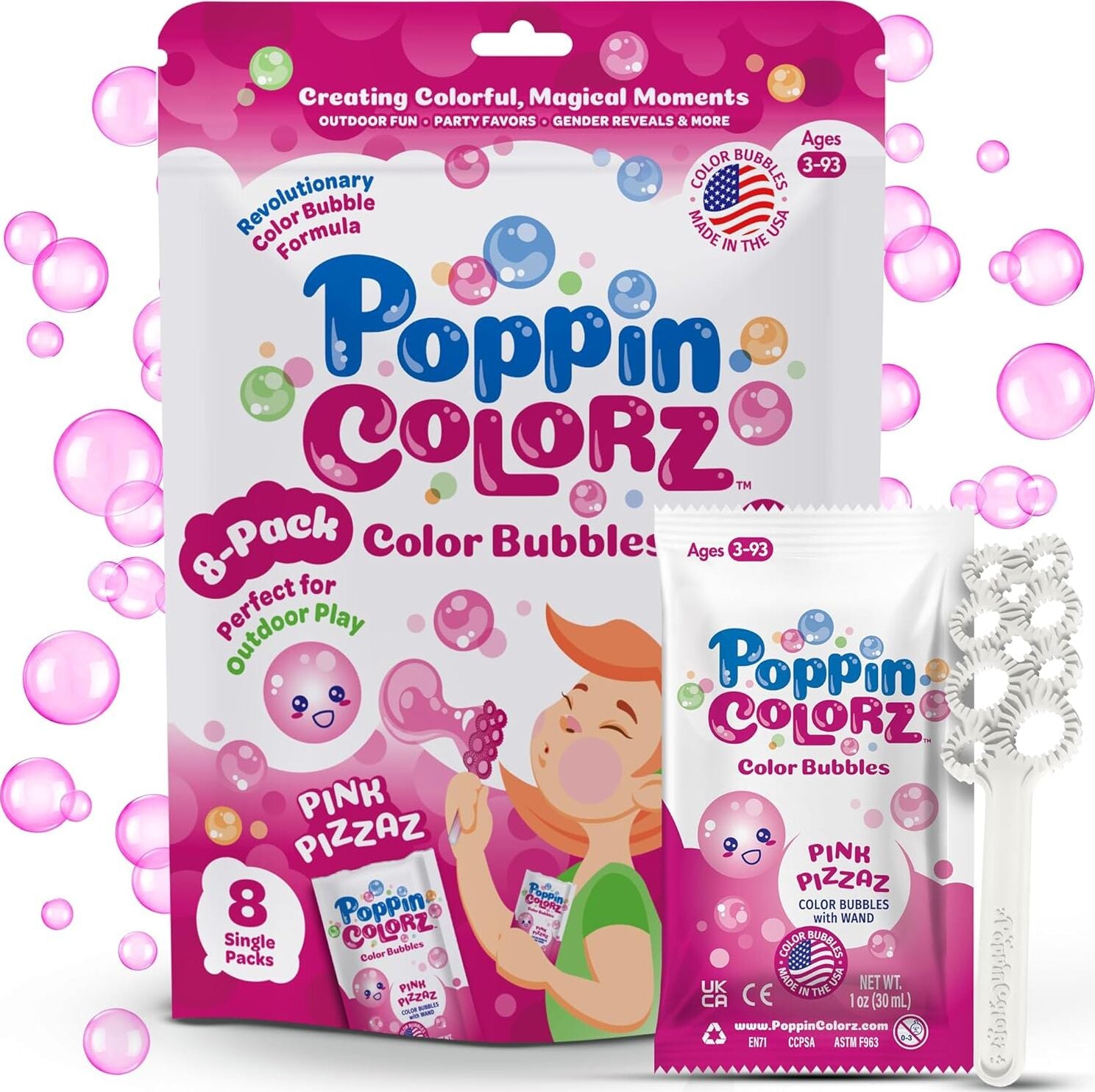 PoppinColorz Pink Pizzaz Party Packs – Toys on the Square