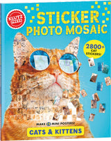 Sticker Photo Mosaic: Cats & Kittens