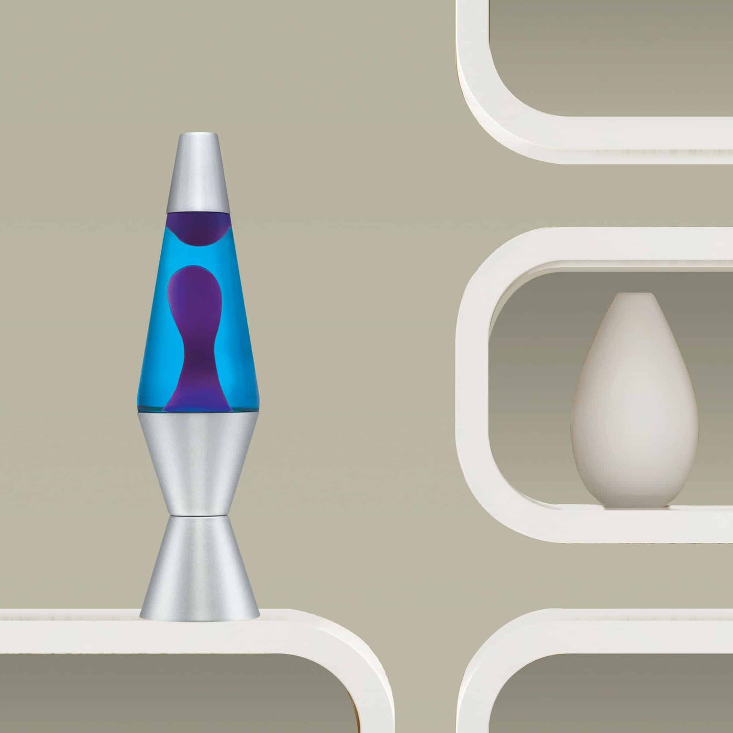 14.5'' Lava Lamp - Purple & Blue - Thumbnail 2