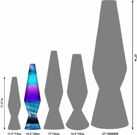 14.5'' LAVA® Lamp Colormax Northern Lights Glitter