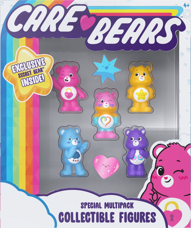 Care Bears Collectible Figures 5 Pack