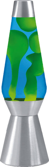 27'' LAVA® Lamp Yellow/Blue/Silver