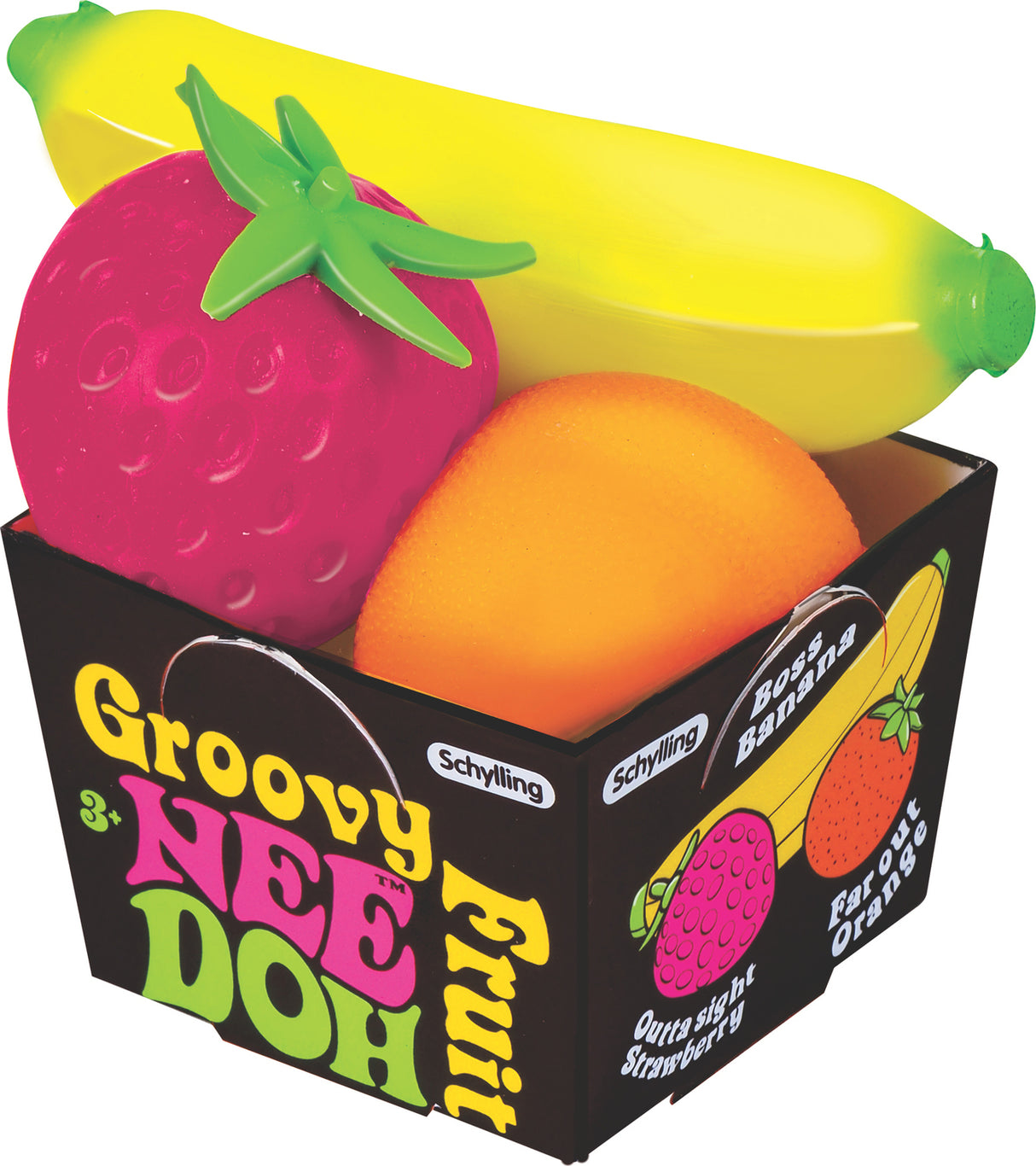 NeeDoh Groovy Fruit