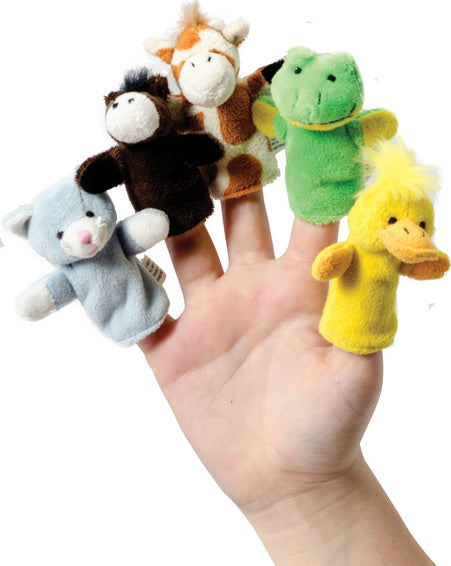 Plush Finger Puppets (assorted)