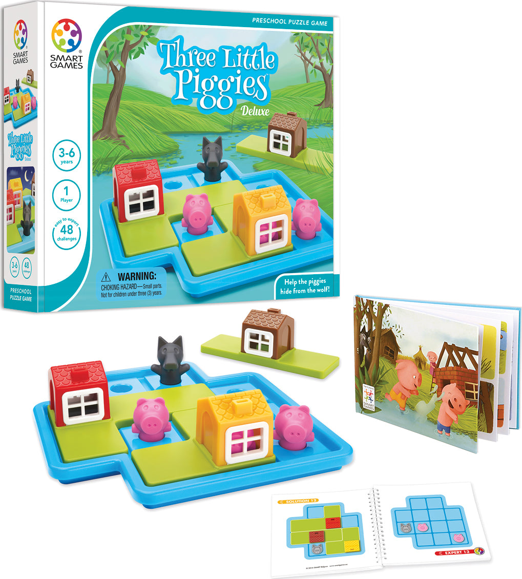 SmartGames Three Little Piggies - Deluxe