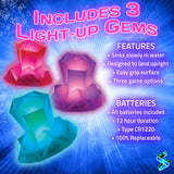 Dive Diamonds: Underwater Pool Toys that Glow