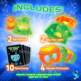 Pool Party: Dive Set & Pool Toys that Glow in the Dark