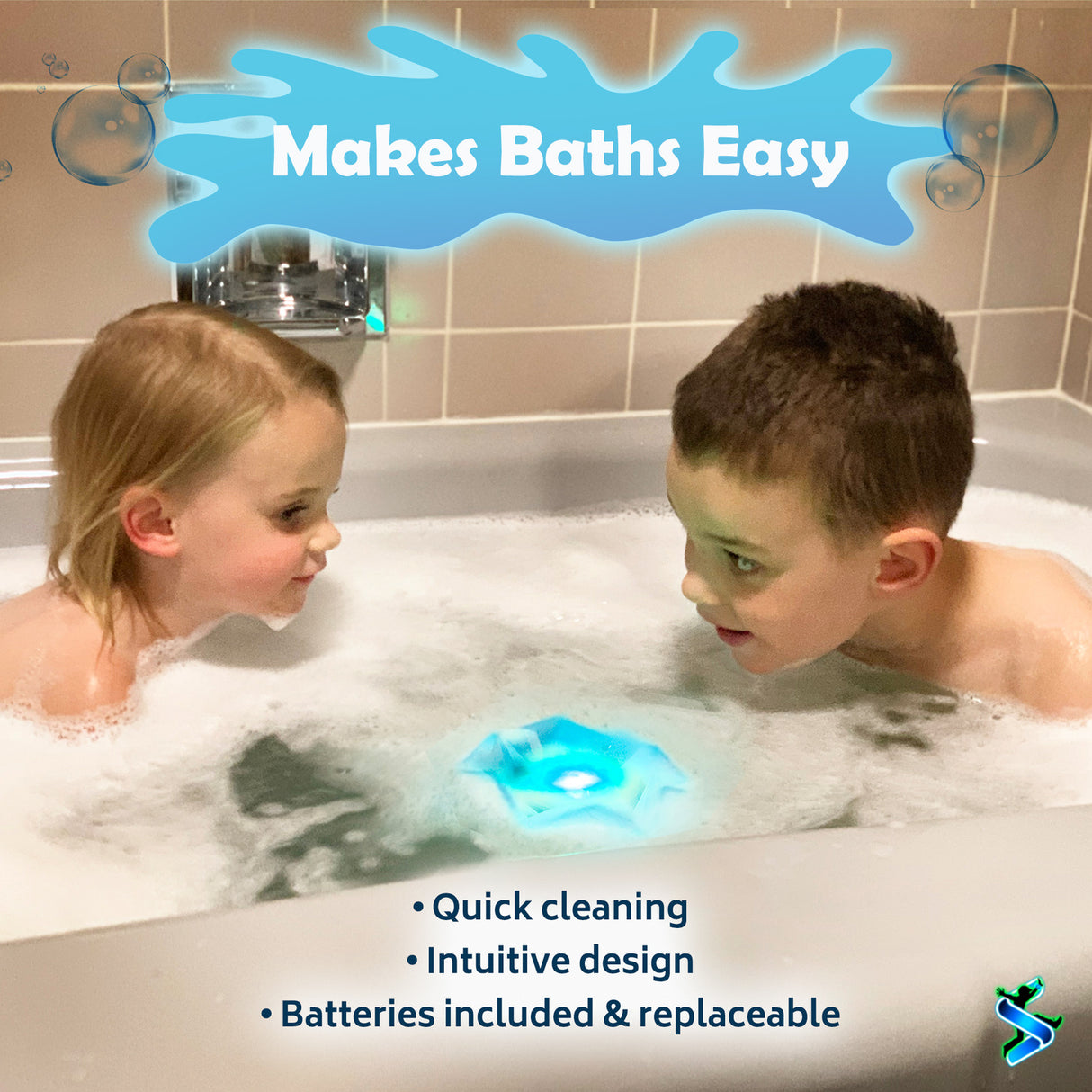 Bath Buddy - A Glowing, Floating Bath & Pool Toy!