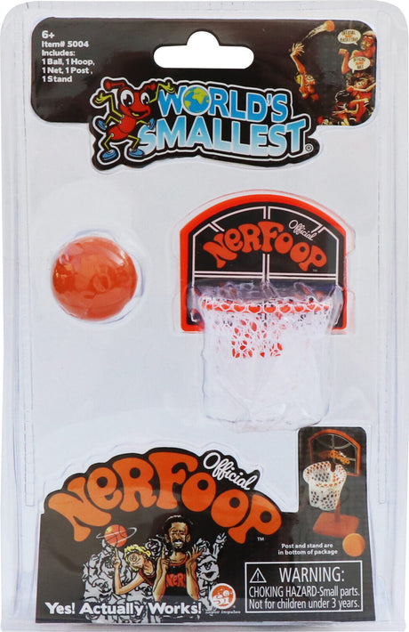 World's Smallest Nerfoop (Basketball)