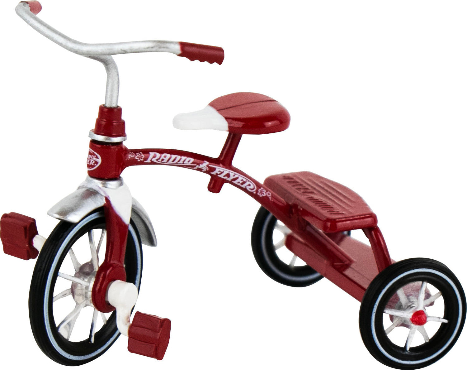 Radio Flyer Classic Red Dual Deck Tricycle for Kids, 12
