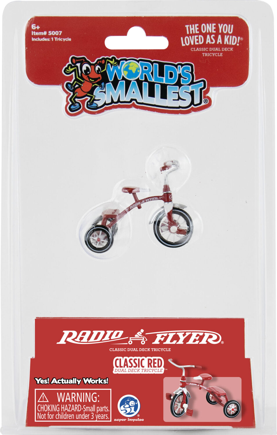 World's Smallest Radio Flyer Classic Red Tricycle – Toys on the Square