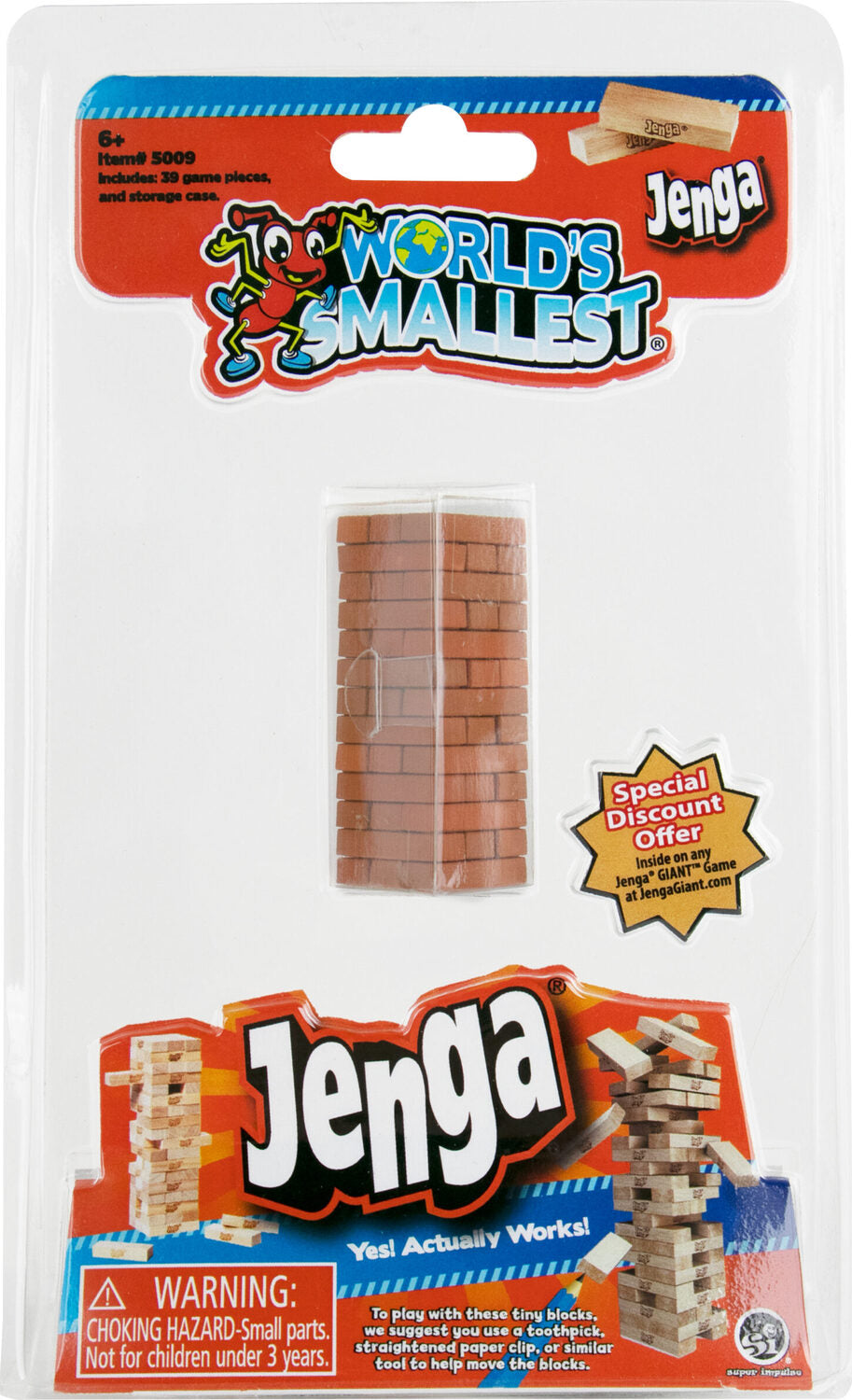 World's Smallest Jenga