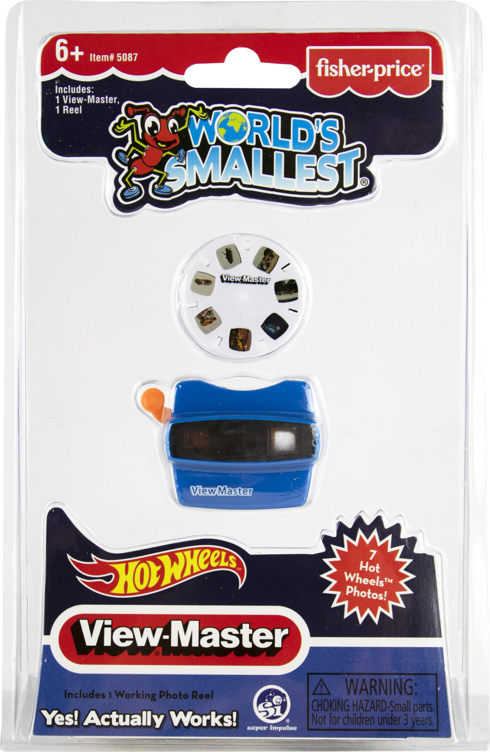 World's Smallest Viewmaster-Hot Wheels