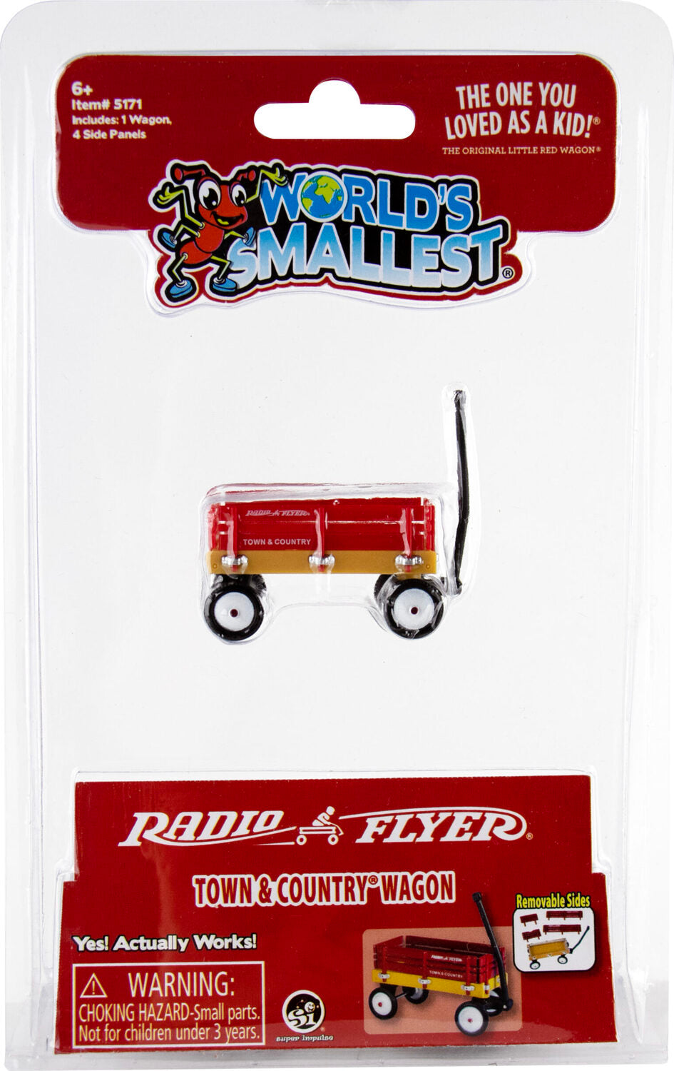 World's Smallest Radio Flyer Town & Country Wagon