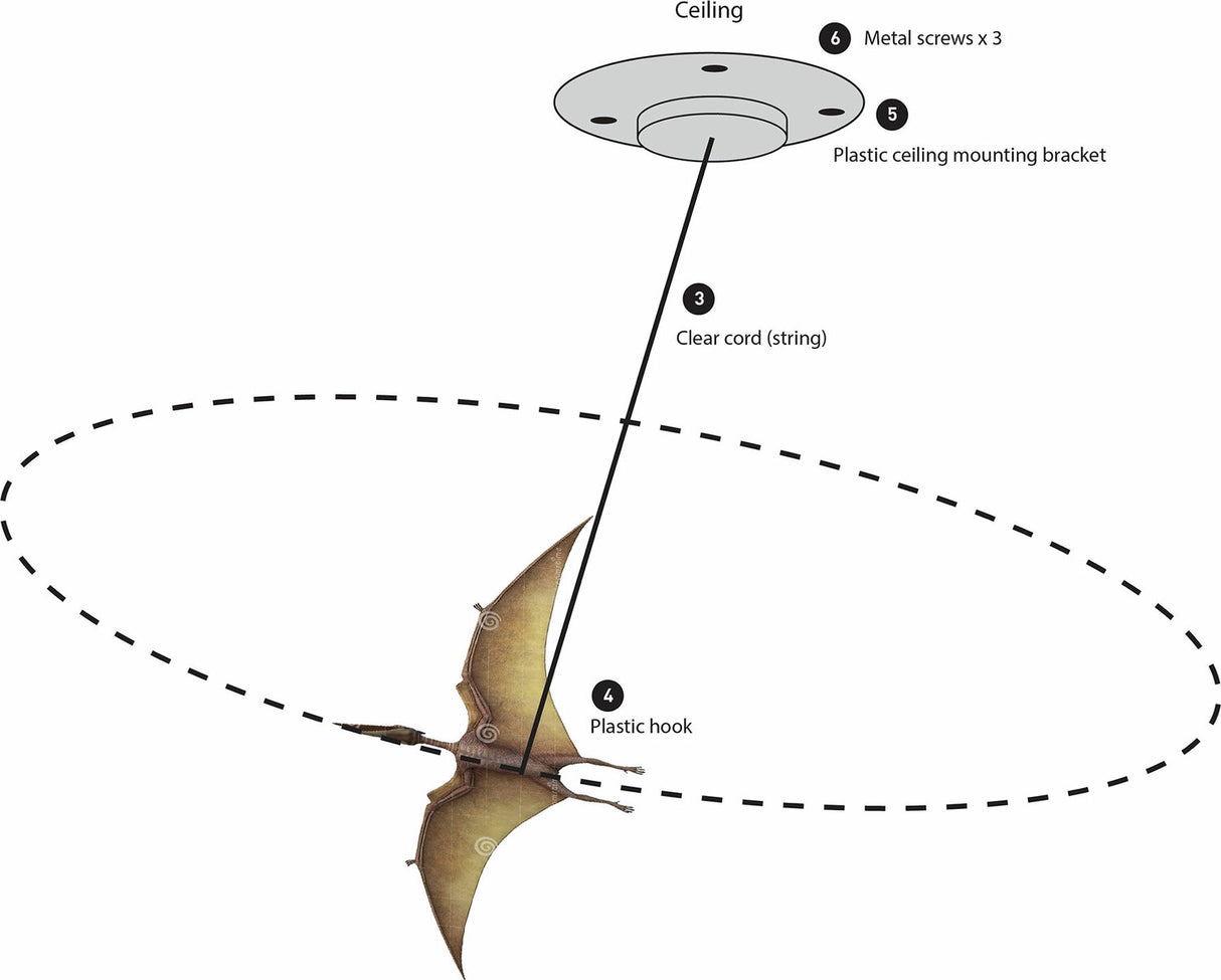 Jurassic World: Dominion Flying Pterosaur - Quetzalcoatlus