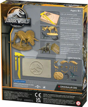 Jurassic World: Dinosaur Dig - Triceratops, Giganotosaurus, and Velociraptor Claw