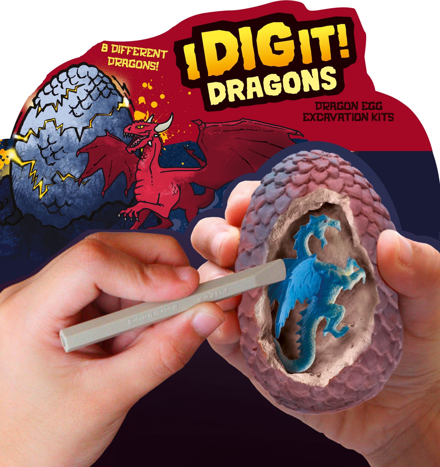 I Dig It! Dragons - Dragon Egg – Toys on the Square