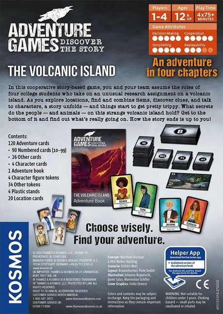 Adventure Games: The Volcanic Island