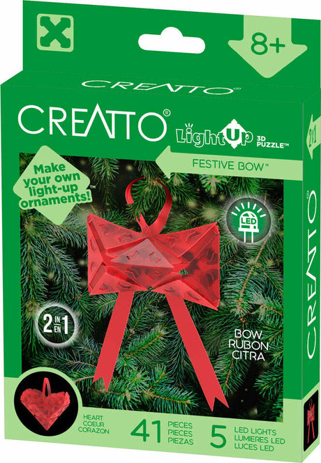 Creatto Holiday Classics - Dashing Reindeer, Shining Star, and Festive Bow (assorted)