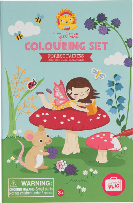 Coloring Set - Forest Fairies