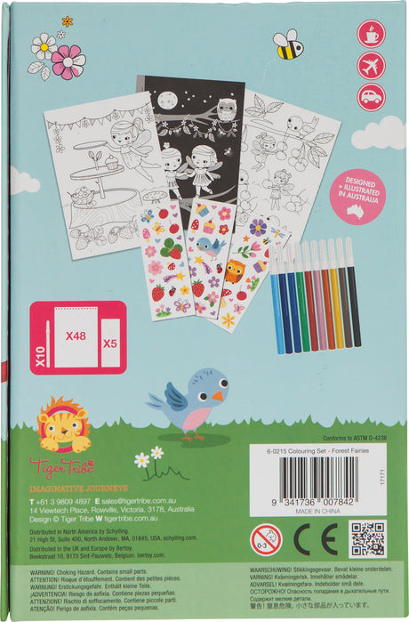 Coloring Set - Forest Fairies