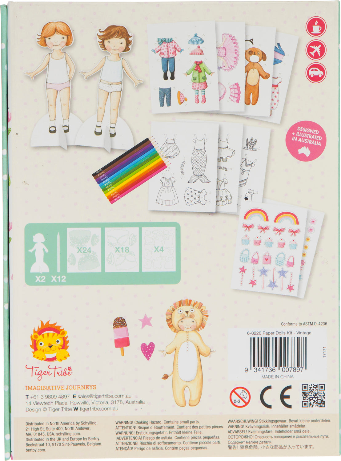 Paper Dolls Kit - Vintage