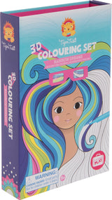 3D Coloring Set - Rainbow Dreams